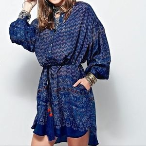 Free People New Romantics Riya Shirt Dress